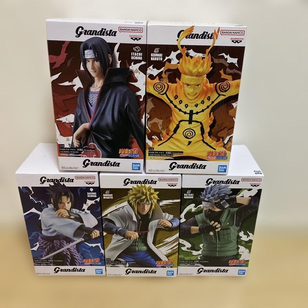 NARUTO Grandista フィギュアまとめ売り 5体セット