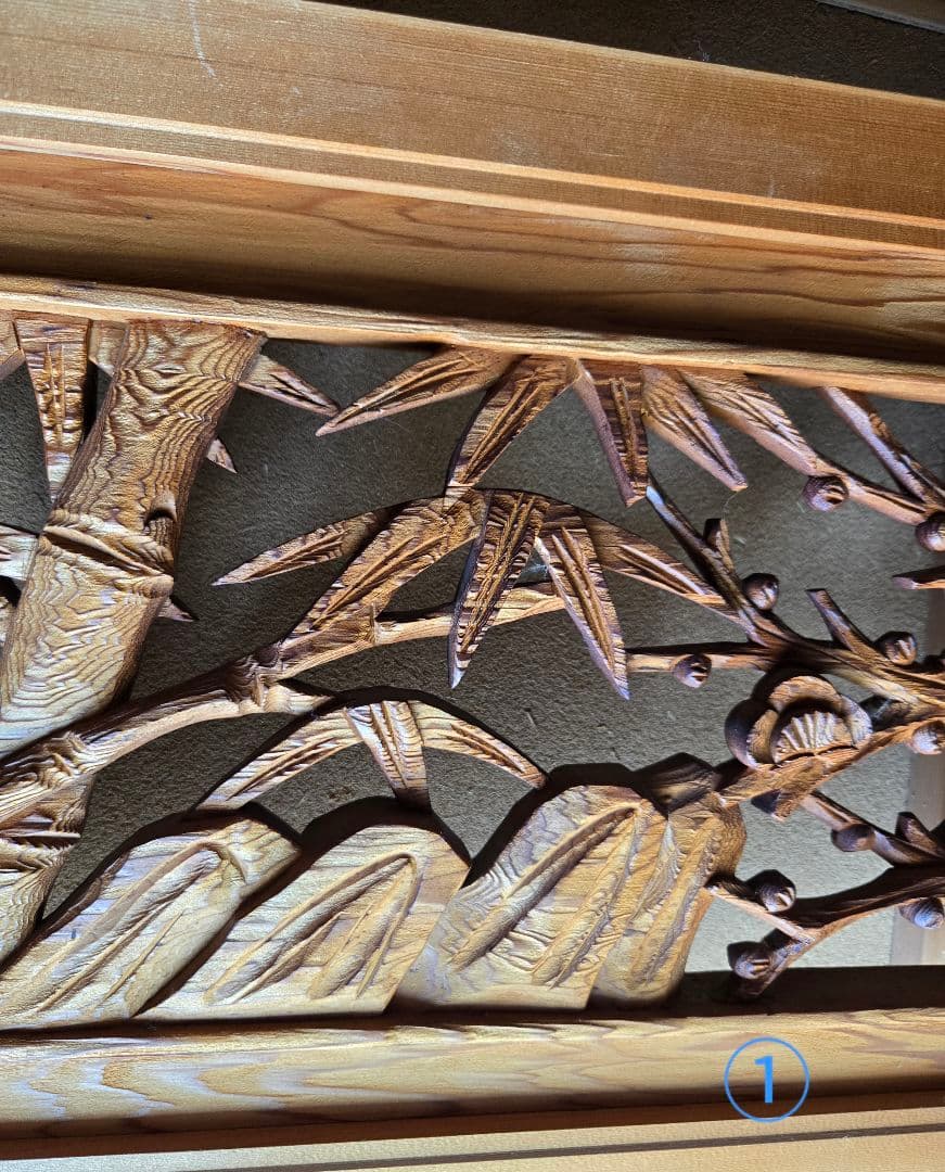 欄間 らん間 木製彫刻