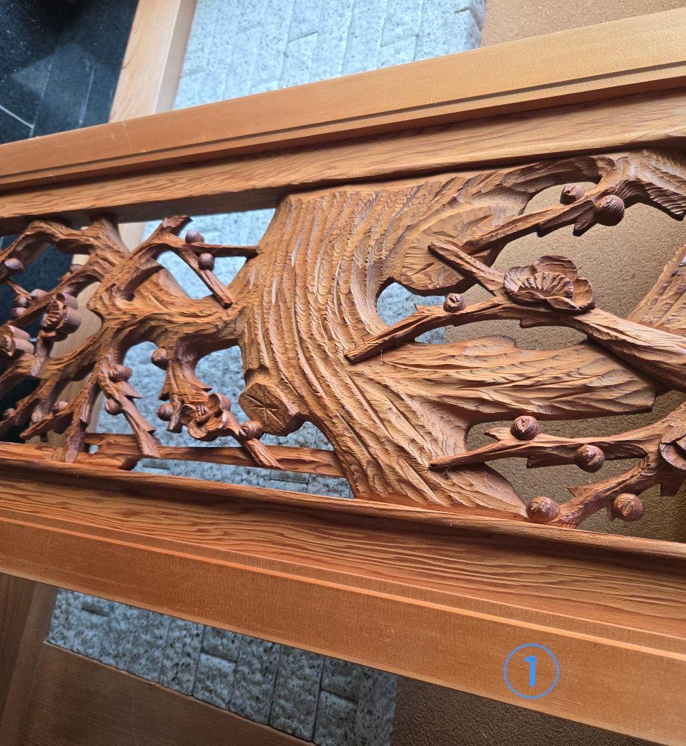 欄間 らん間 木製彫刻