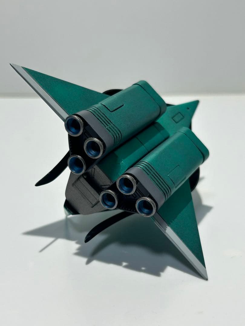 プラモデル　ガンプラ　模型　組立済　旧　1/550 エルメス　完成品　全塗装