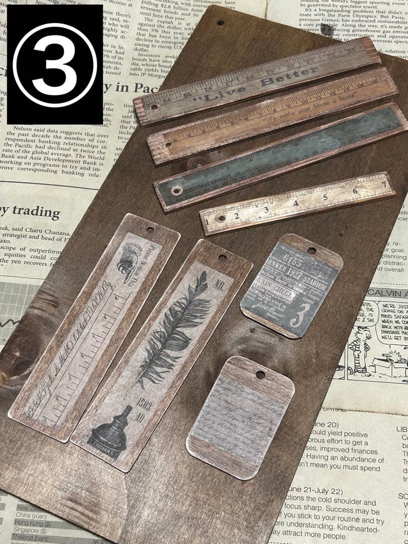 レトロウッドタグ メグえもんさん