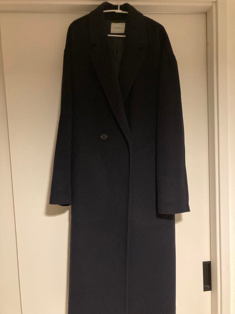 グリーンレーベルリラクシング リバーチェスターコート 2025AW ネイビー