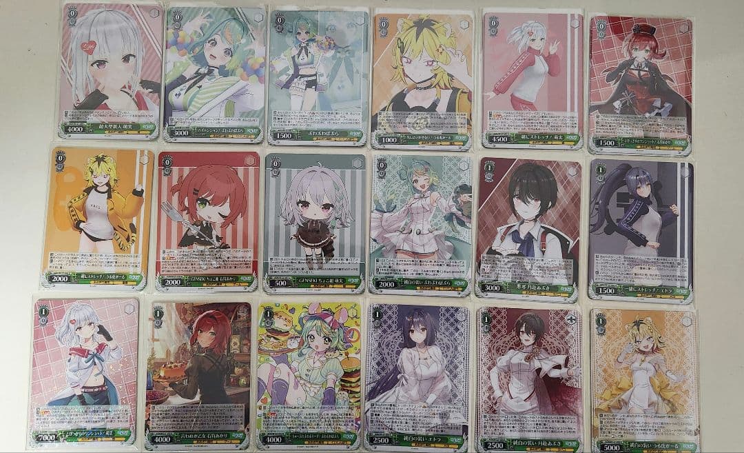 ヴァイスシュヴァルツ　あおぎり高校　4コン(例外あり)