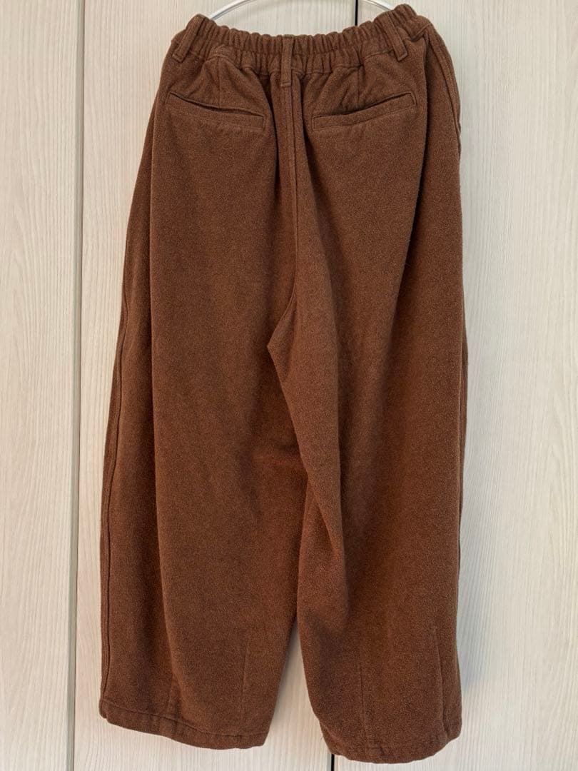 HARVESTY ハーベスティ サーカスパンツ　起毛