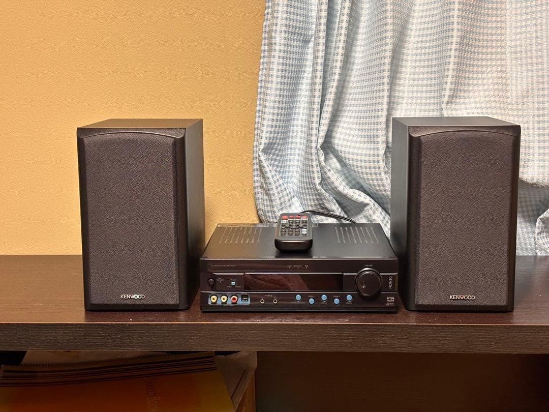 DENON AVC-5・KENWOOD LS-K731-B セット