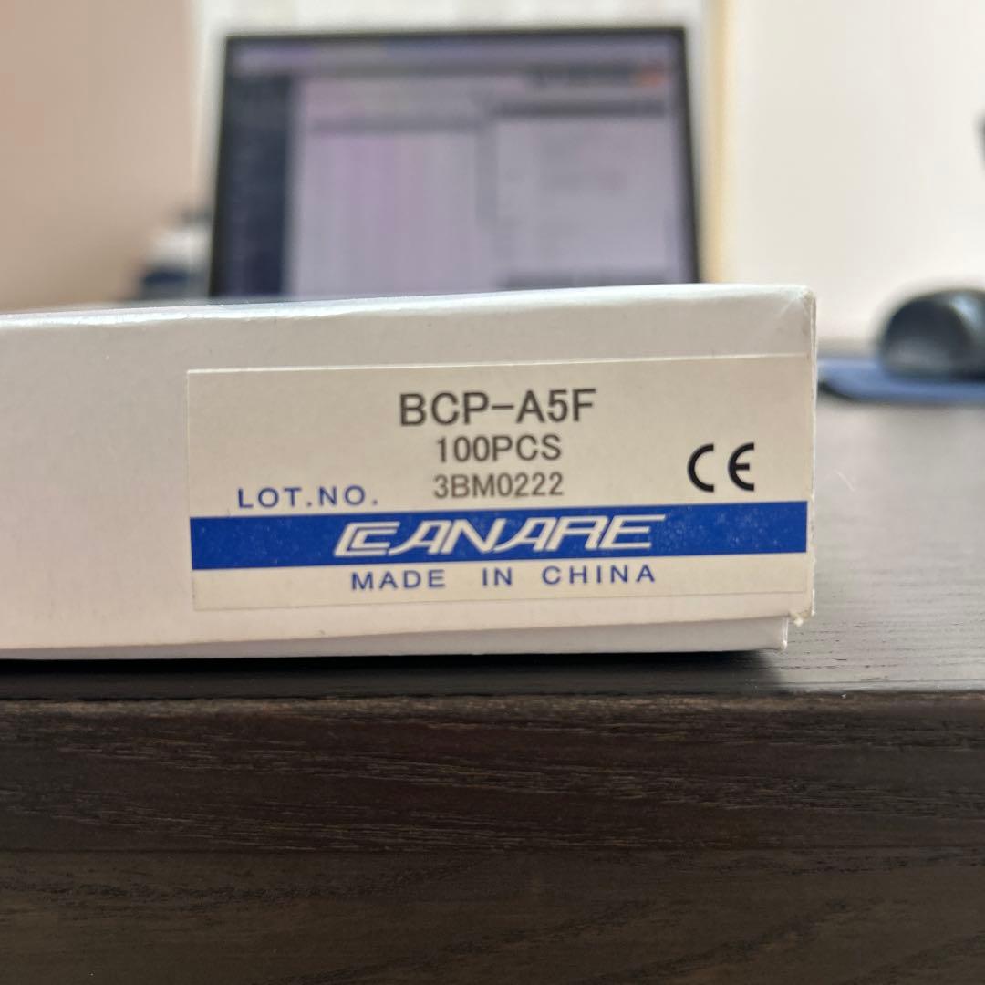 CANARE BCP-A5F オーディオコネクタ 100個入り 残り95個