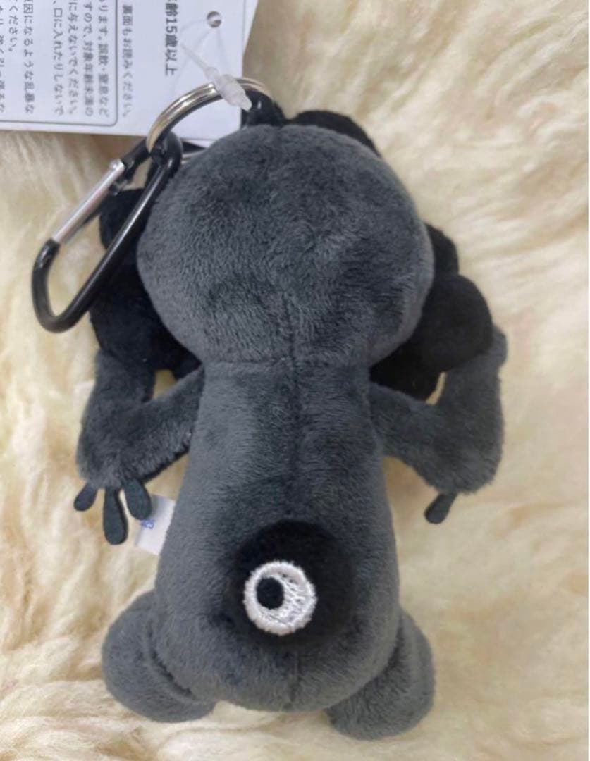 黒ミャクミャク　ぬいぐるみ　大阪関西万博会場限定　マスコット　座りバージョン