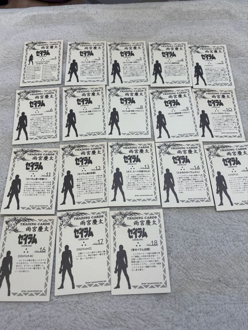 ゼイラム　ゼイラム2 トレーディングカード　雨宮慶太　72枚　ホロあり