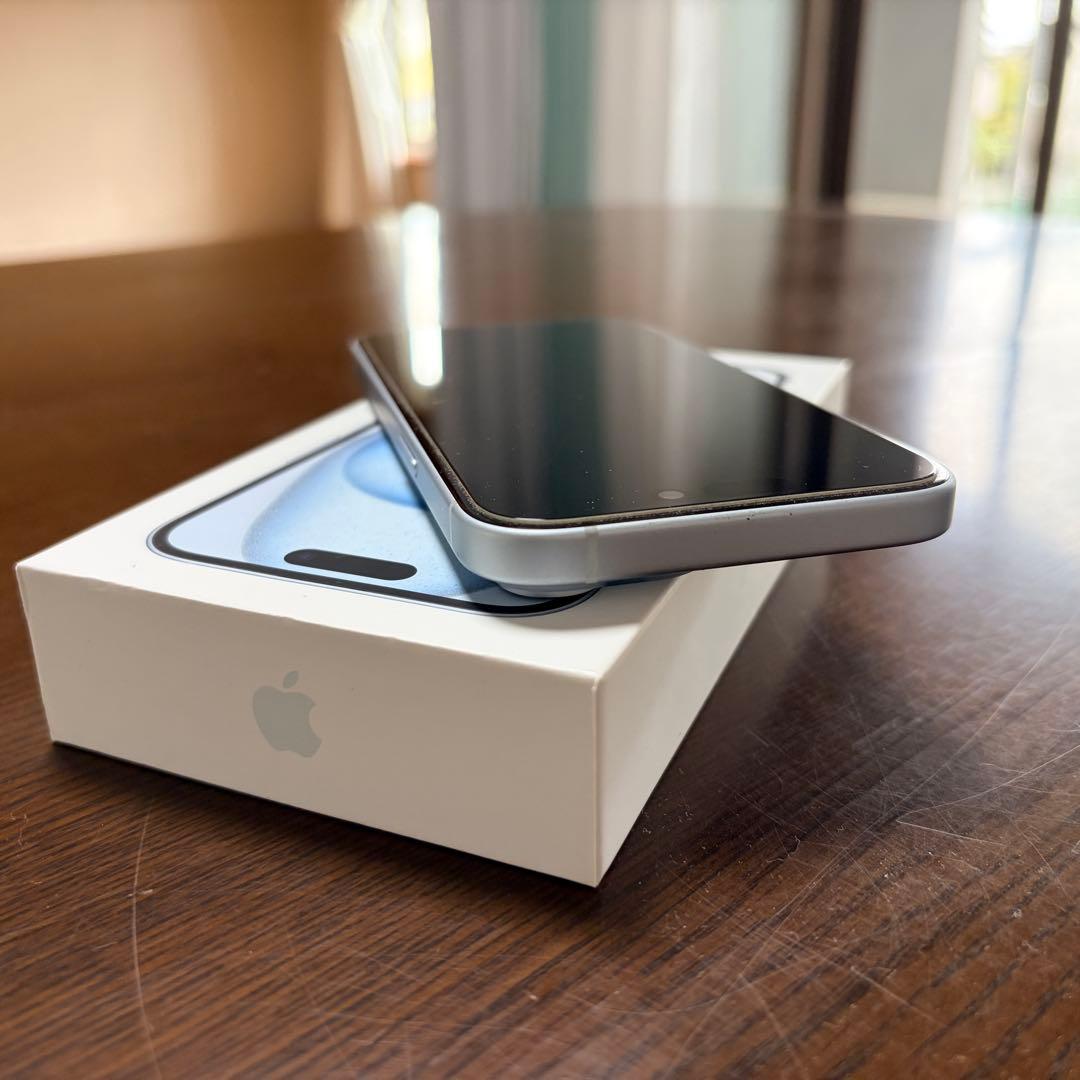 iPhone15 256GB ブルー　SIMフリー　標準付属品一式