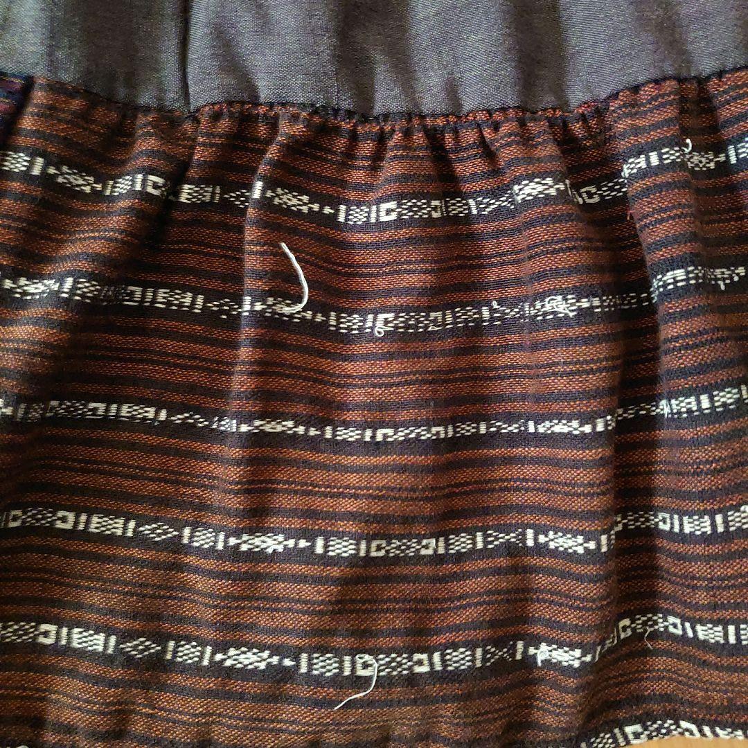 一点もの。古布 エスニック フレアパンツ パッチワーク