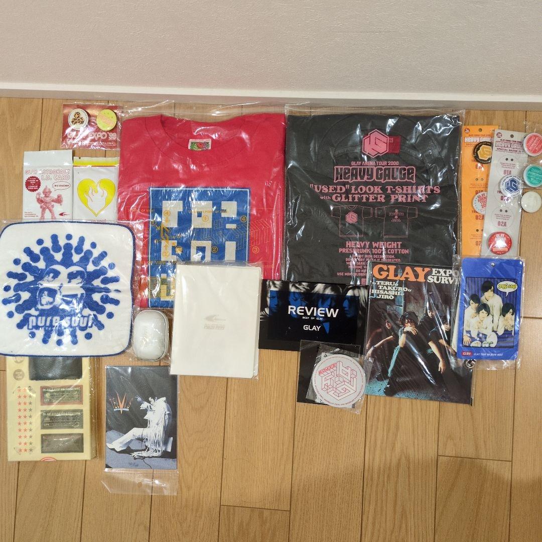未使用品多数　GLAY ライブグッズなど　まとめ売り