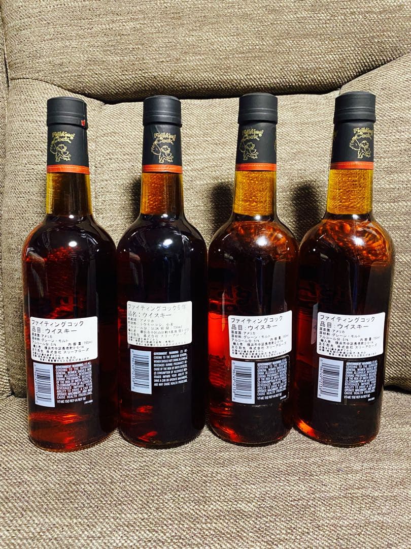 ファイティングコック　バーボン　6年1本　NA3本