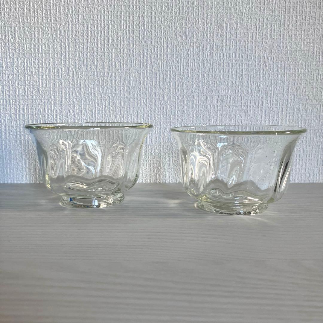 41【倉敷ガラス】小谷眞三 丸鉢2点セット