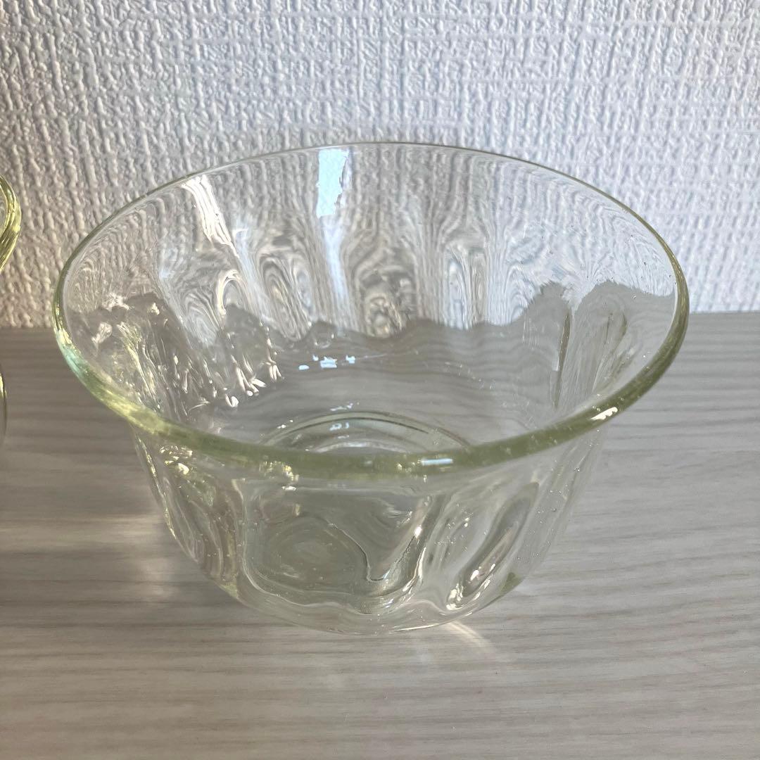 41【倉敷ガラス】小谷眞三 丸鉢2点セット
