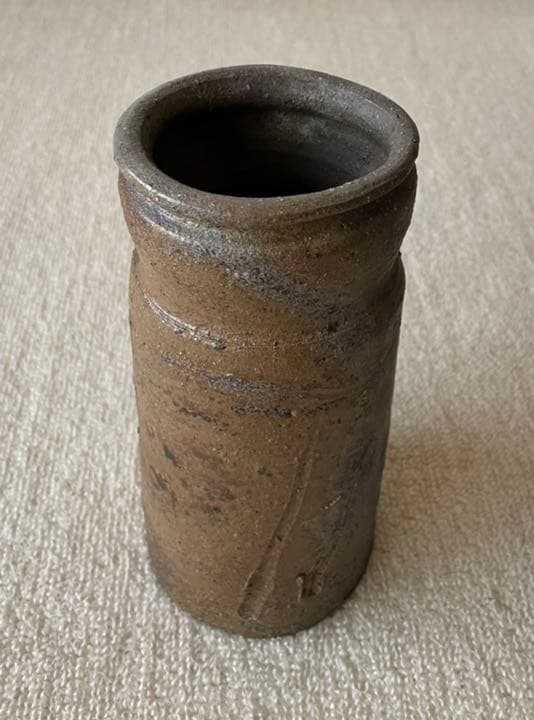 ⭐️未使用品⭐️備前焼　藤田龍峰　花入　花瓶