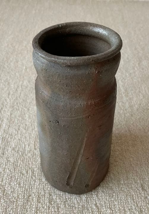 ⭐️未使用品⭐️備前焼　藤田龍峰　花入　花瓶