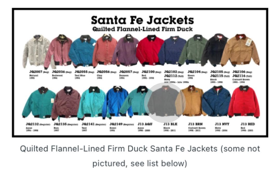 【希少】USA製 カーハート サンタフェジャケット J13 ブラック XL