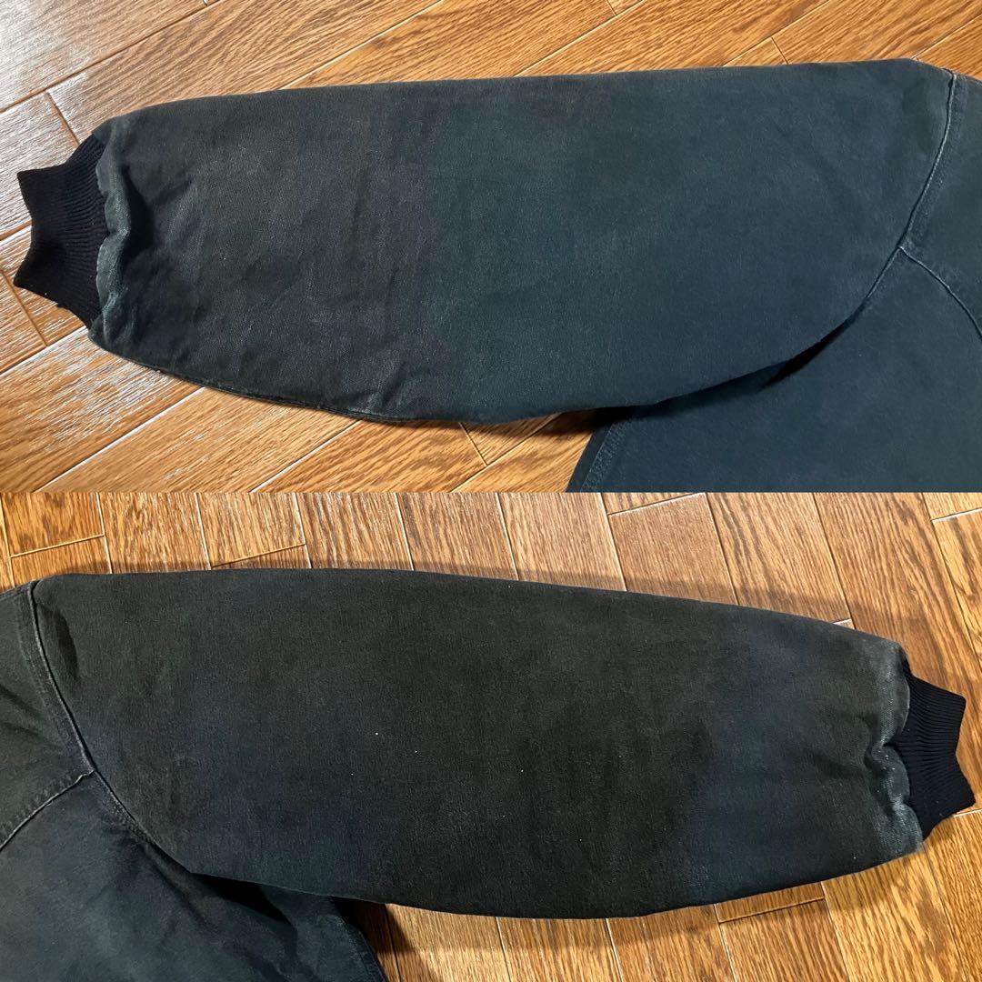 【希少】USA製 カーハート サンタフェジャケット J13 ブラック XL