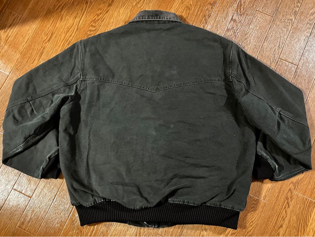 【希少】USA製 カーハート サンタフェジャケット J13 ブラック XL