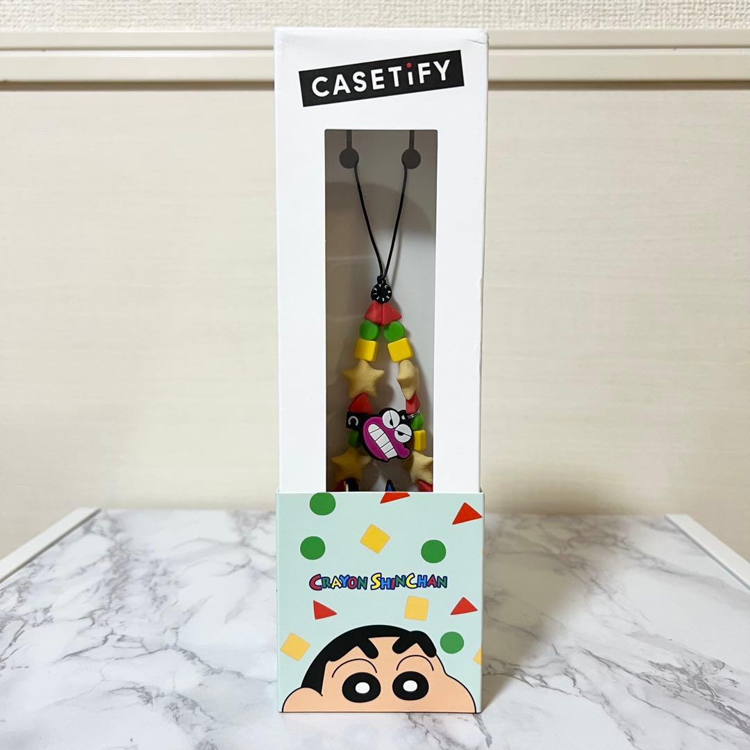 CASETiFYクレヨンしんちゃん スマホストラップ ケースティファイ
