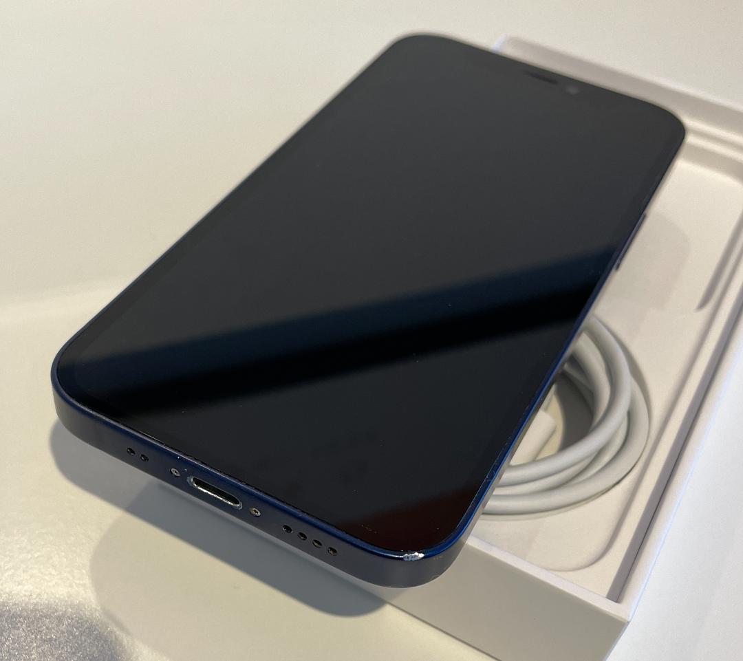 Apple iPhone 12mini 128GB ブルー simフリー