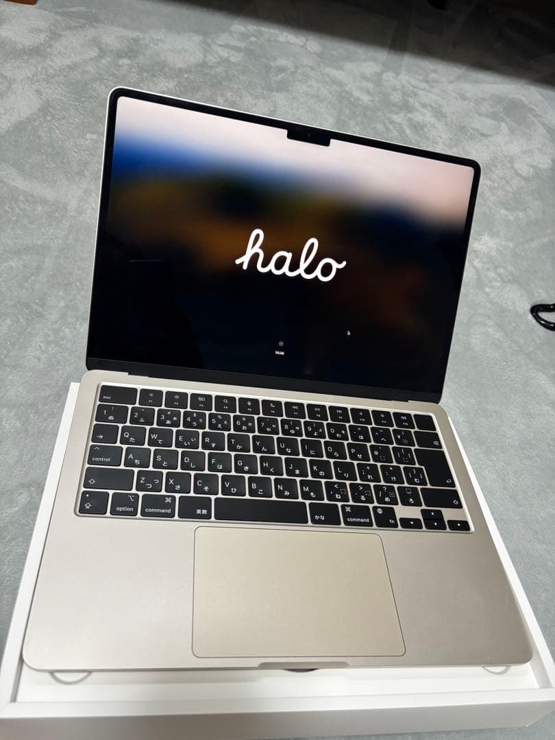美品 Macbook air M2 2022 16gb | 256gb