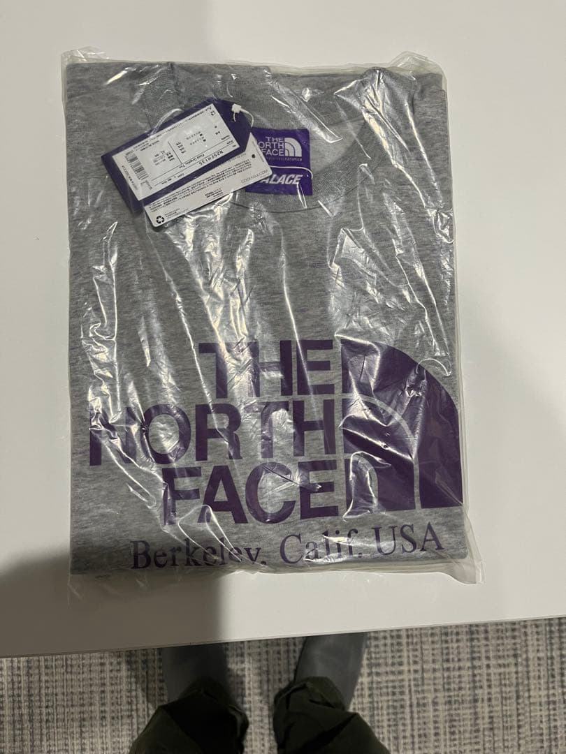 PALACE x The North Face ミックスグレー