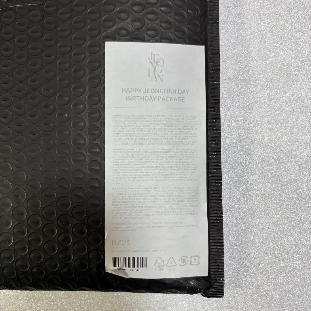JEONGHAN ジョンハン バースデーパッケージ バパケ トレカ 新品未開封