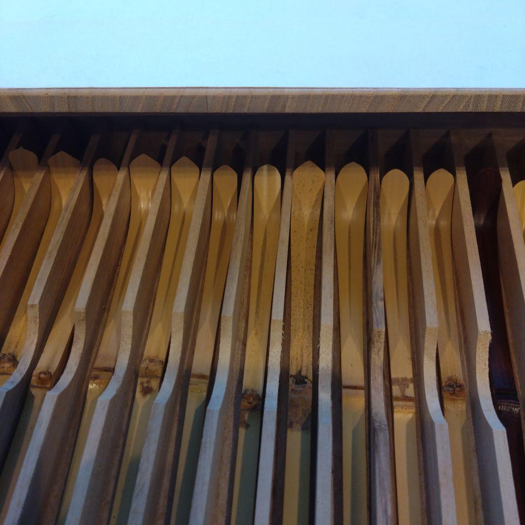 歴代茶杓 15本セット 木箱入り