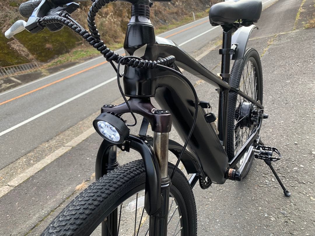 【動作確認済】送料無料電動アシスト自転車 36V7.4Ah 8速 27.5