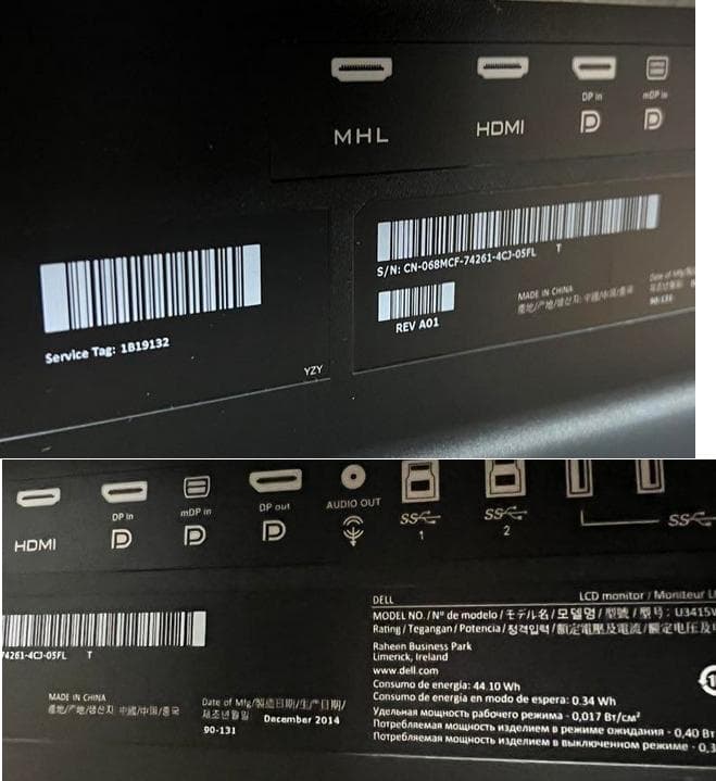 D*N様 DELL 34インチ 曲面 ウルトラワイドモニタ