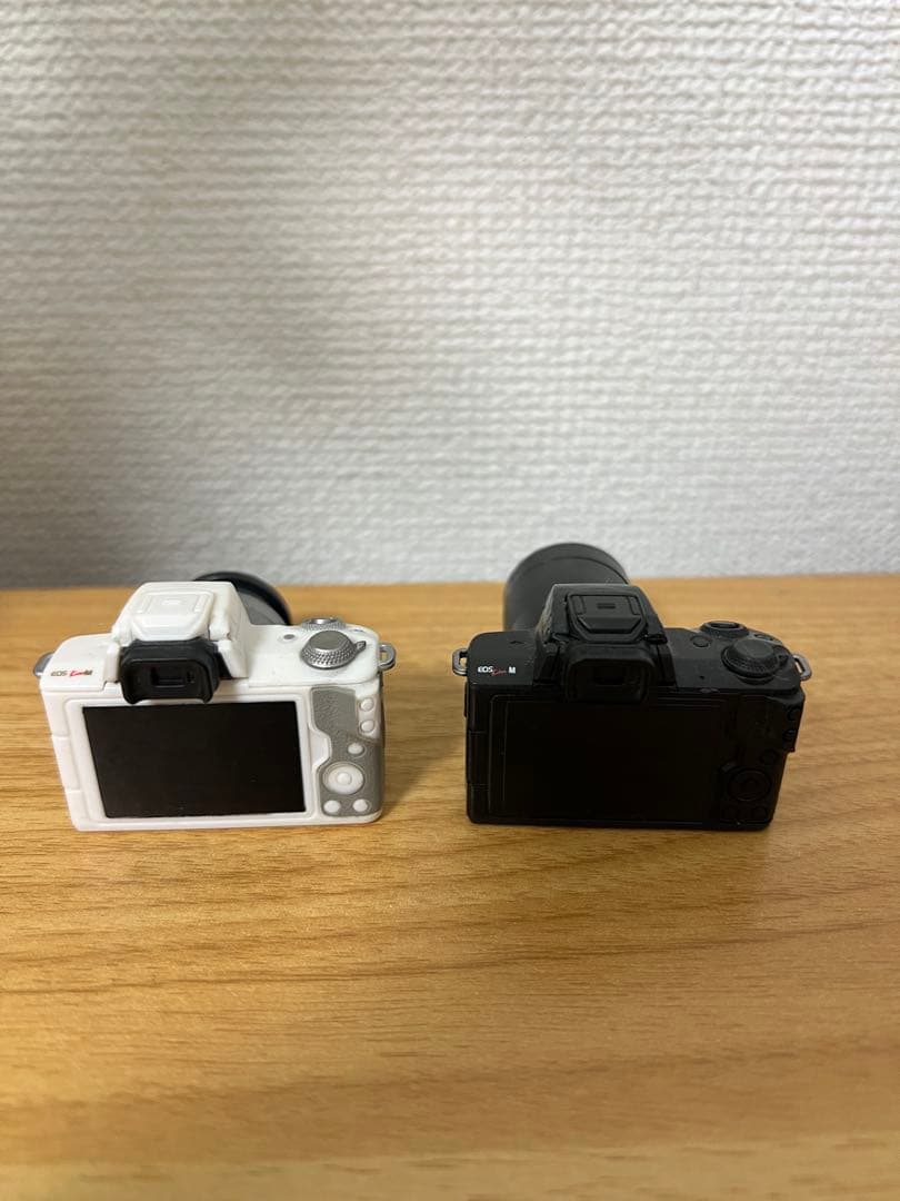 Canon EOS Kiss M ホワイト 15-45mmレンズ付きミニチュア付