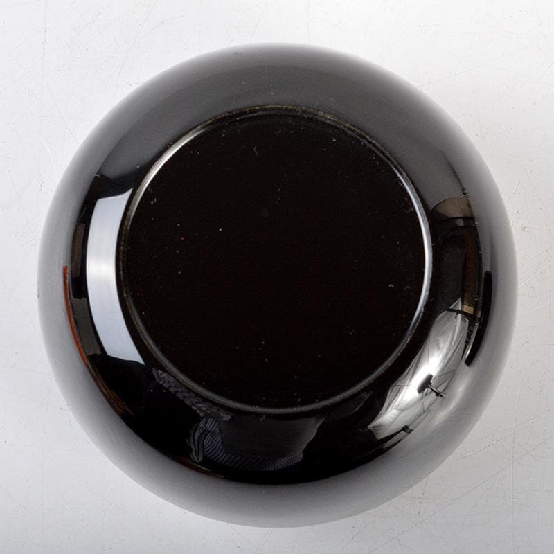 茶道具 越前蒔絵師 吉田宗景作 玄々斎好写 一粒万倍 徳風棗 共箱 VR5441