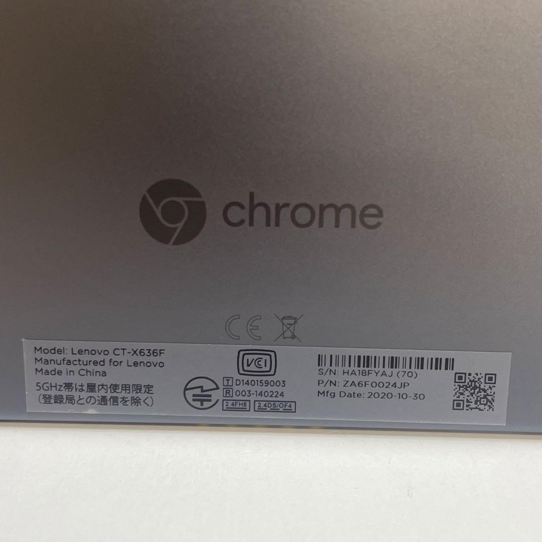 #061 Lenovo CT-X636F Chromebook 10インチ