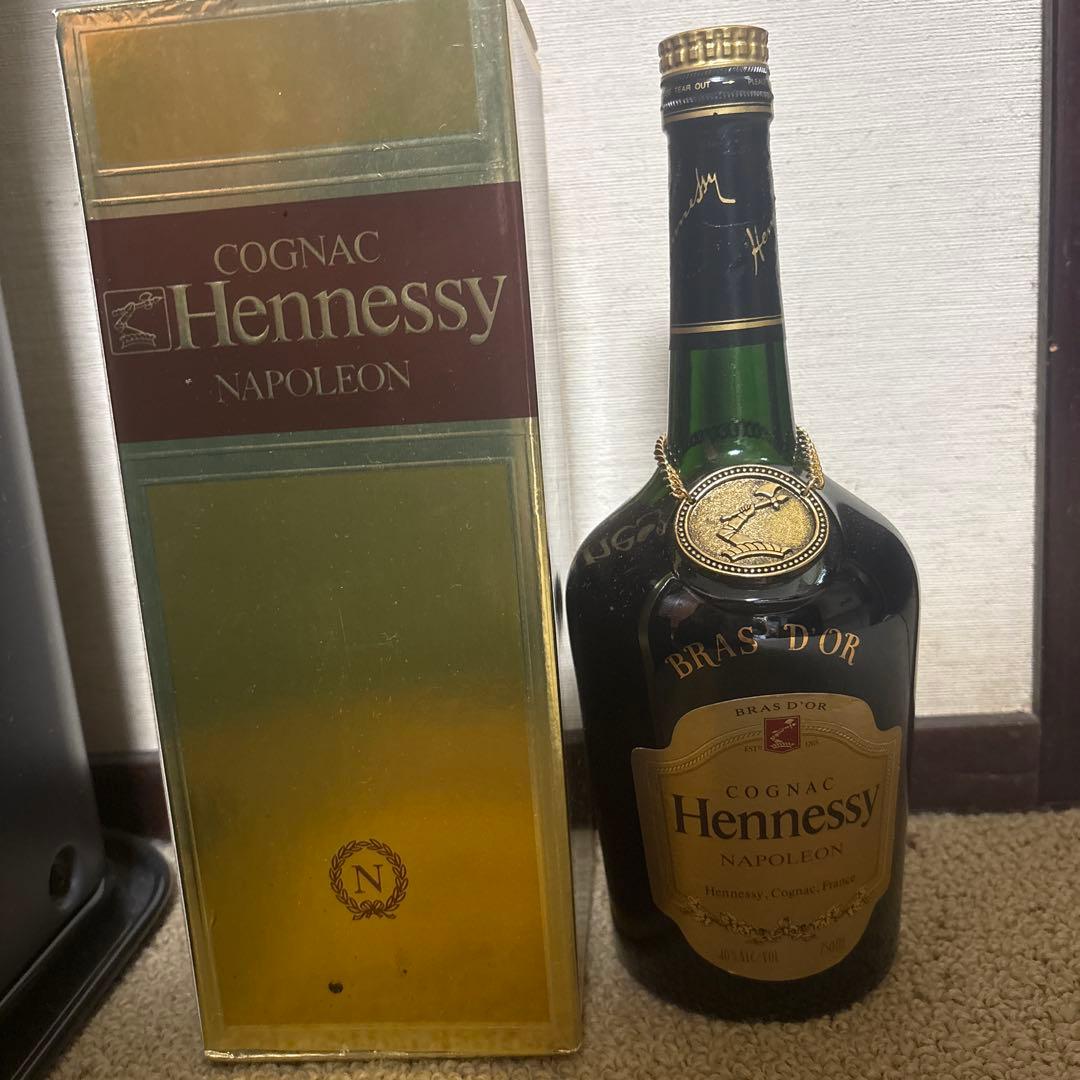 古酒 未開封 ヘネシー ナポレオン 金キャップ 750ml