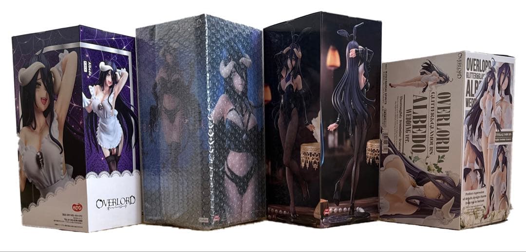 OVERLORD アルベド プライズフィギュア7点セット