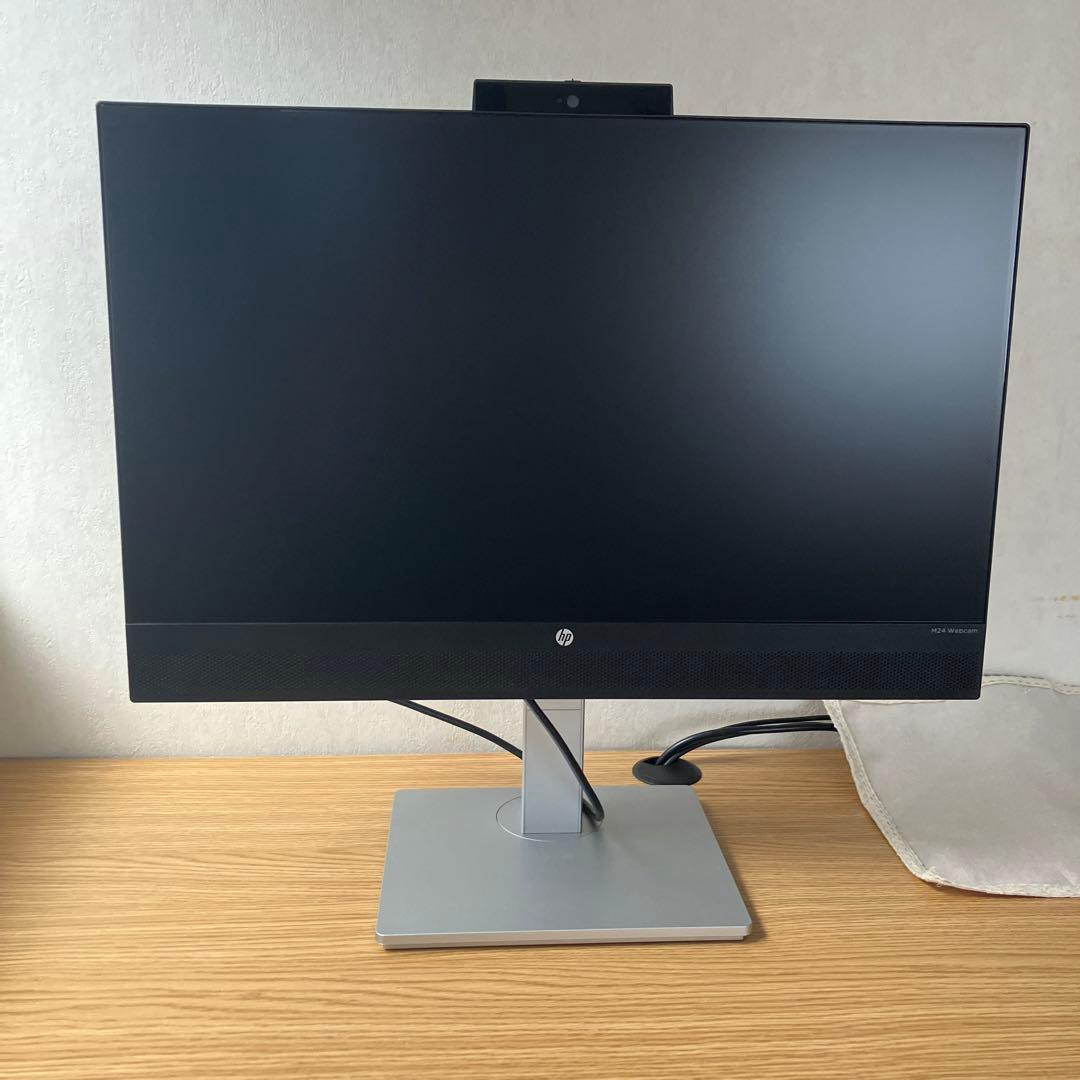 HP M24 Webcam ディスプレイ（カメラ、マイク、スピーカー内蔵）