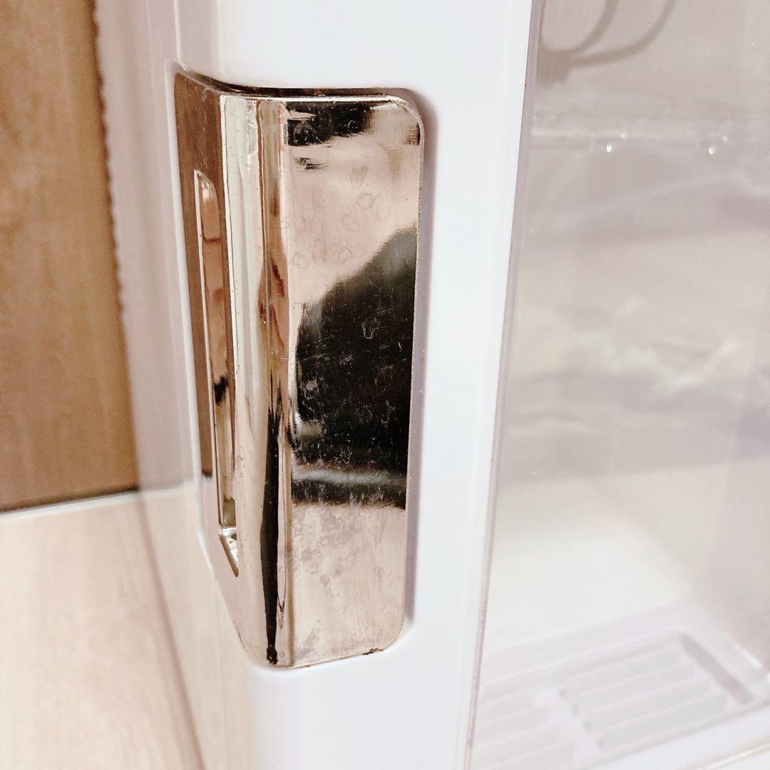 中古✧ベルソス 冷温庫 小型冷蔵庫 10リットル 中身が見える