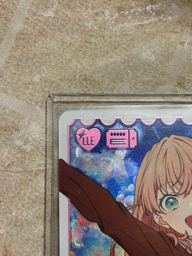 ラブライブ　ラブカ　日野下花帆　LLEサインカード