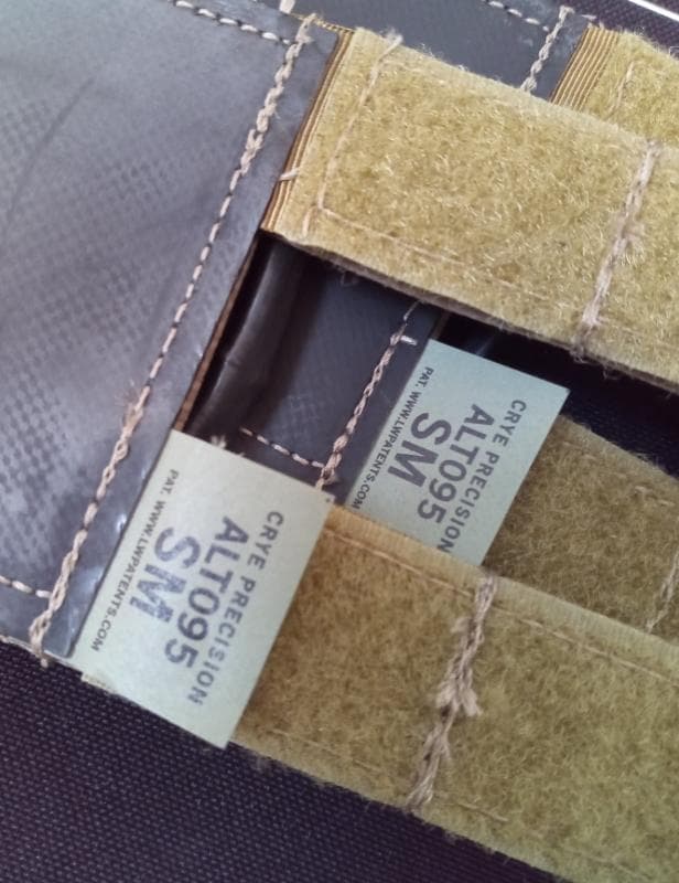 実物防弾プレート付き　crye spcセット