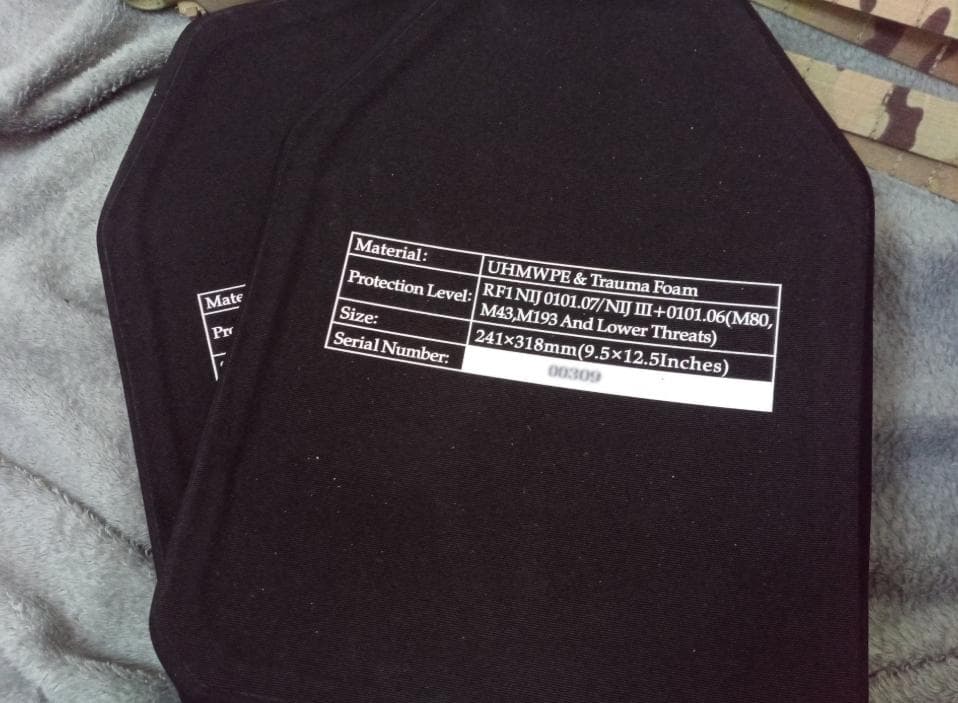 実物防弾プレート付き　crye spcセット