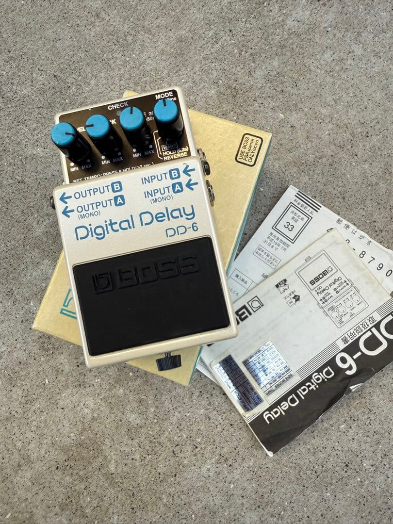 BOSS DD-6 ギター　エフェクター　ディレイ