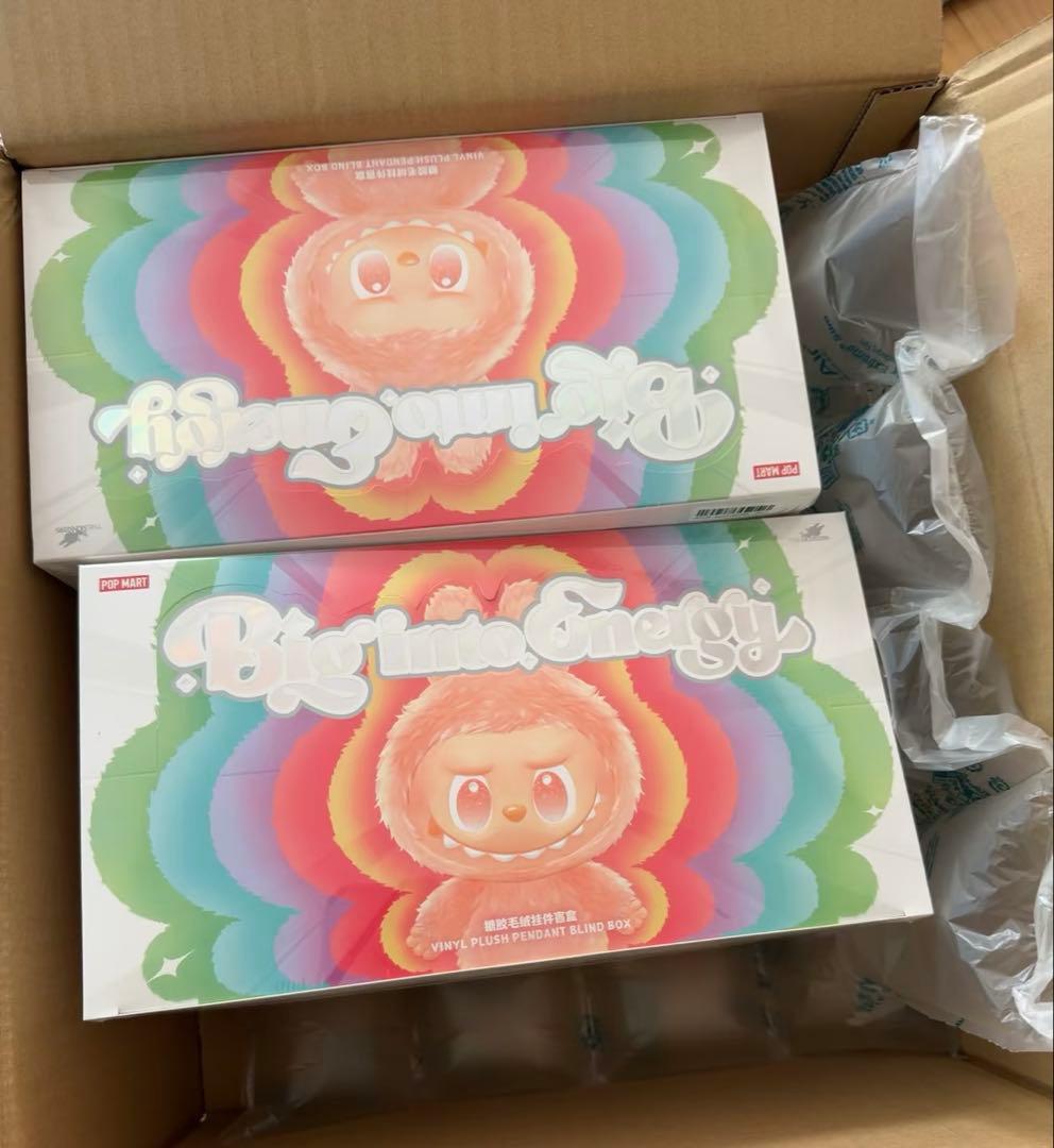 ぬいぐるみ THE MONSTERS Labubu Big into Energy 2box