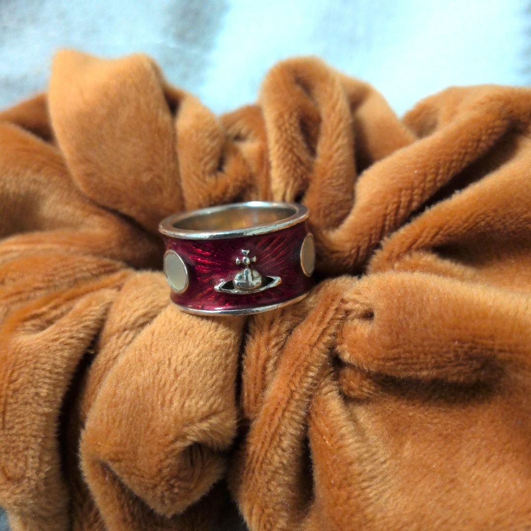 Vivienne Westwood　キングリング（赤）／Ｓサイズ