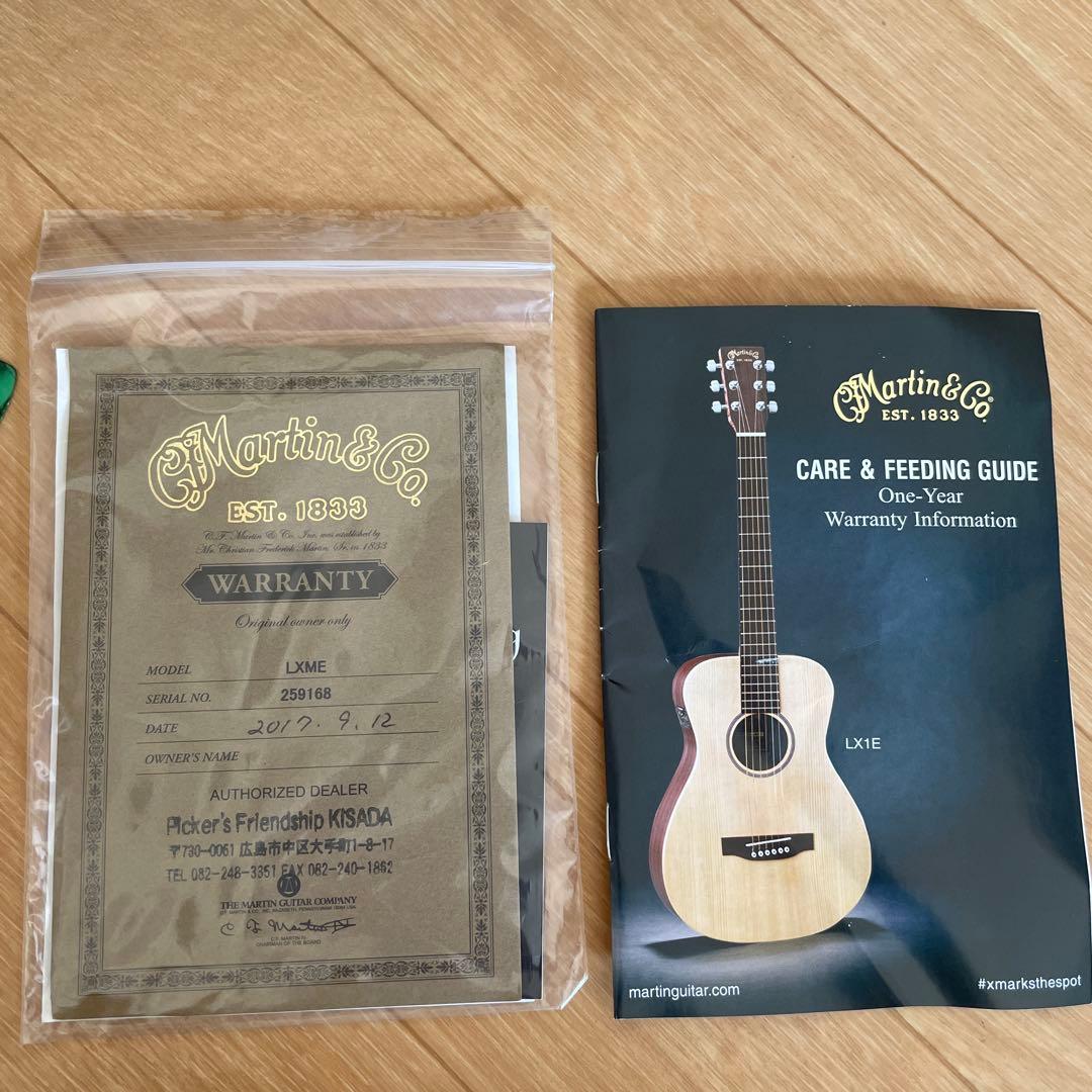 【未使用】Martin LXME エレアコ　希少　リトルマーチン