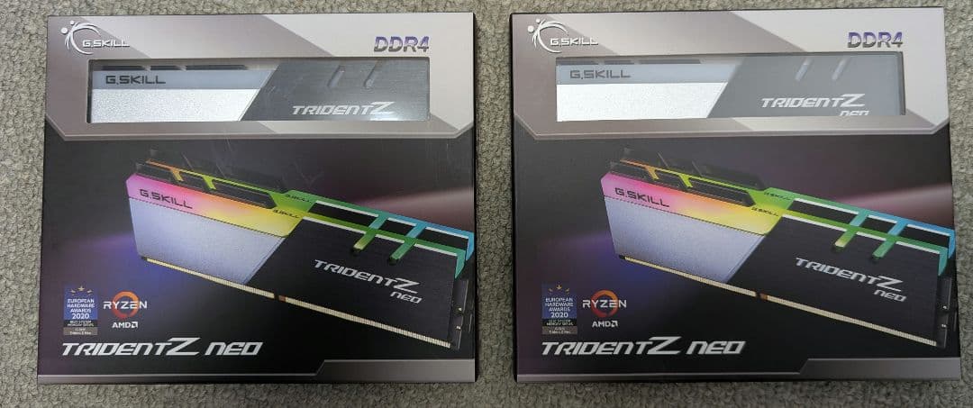 G.SKILL TRIDENT Z NEO DDR4 4枚セット