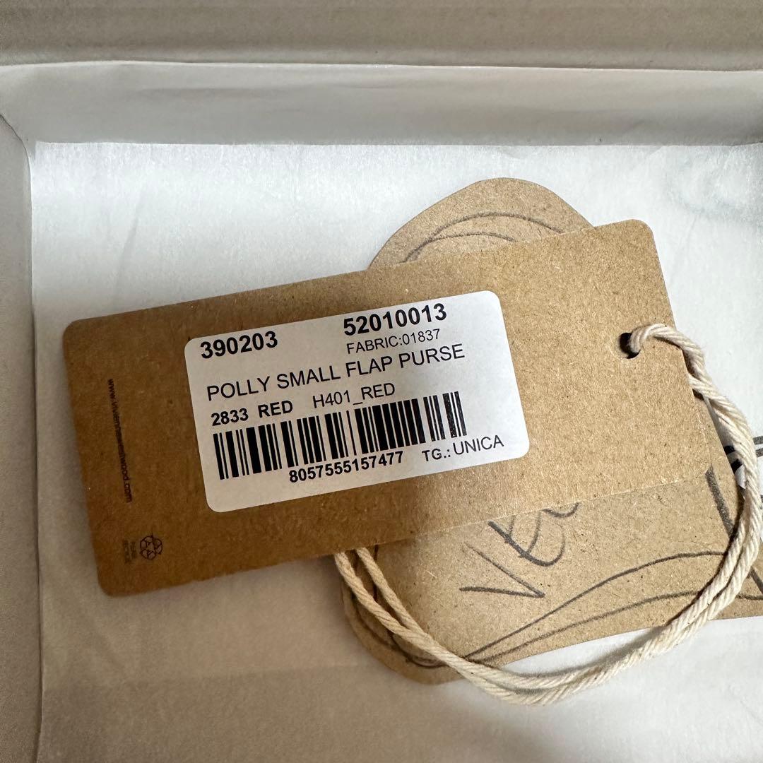 Vivienne Westwood 三つ折り財布 赤 銀マーク