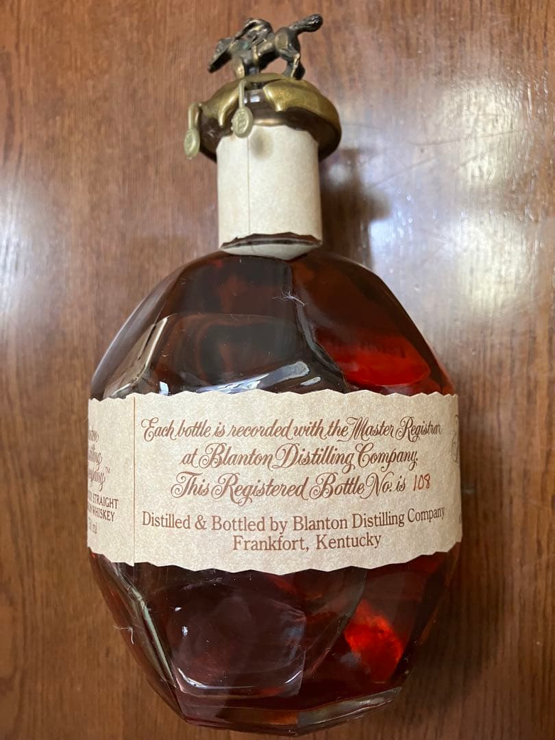 Blanton（ブラントン）【シングルバレル1992】