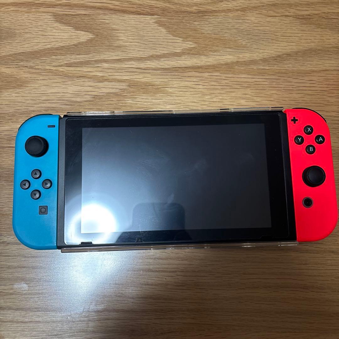 【バッテリー強化版】Nintendo Switch本体 （収納ケース付き）