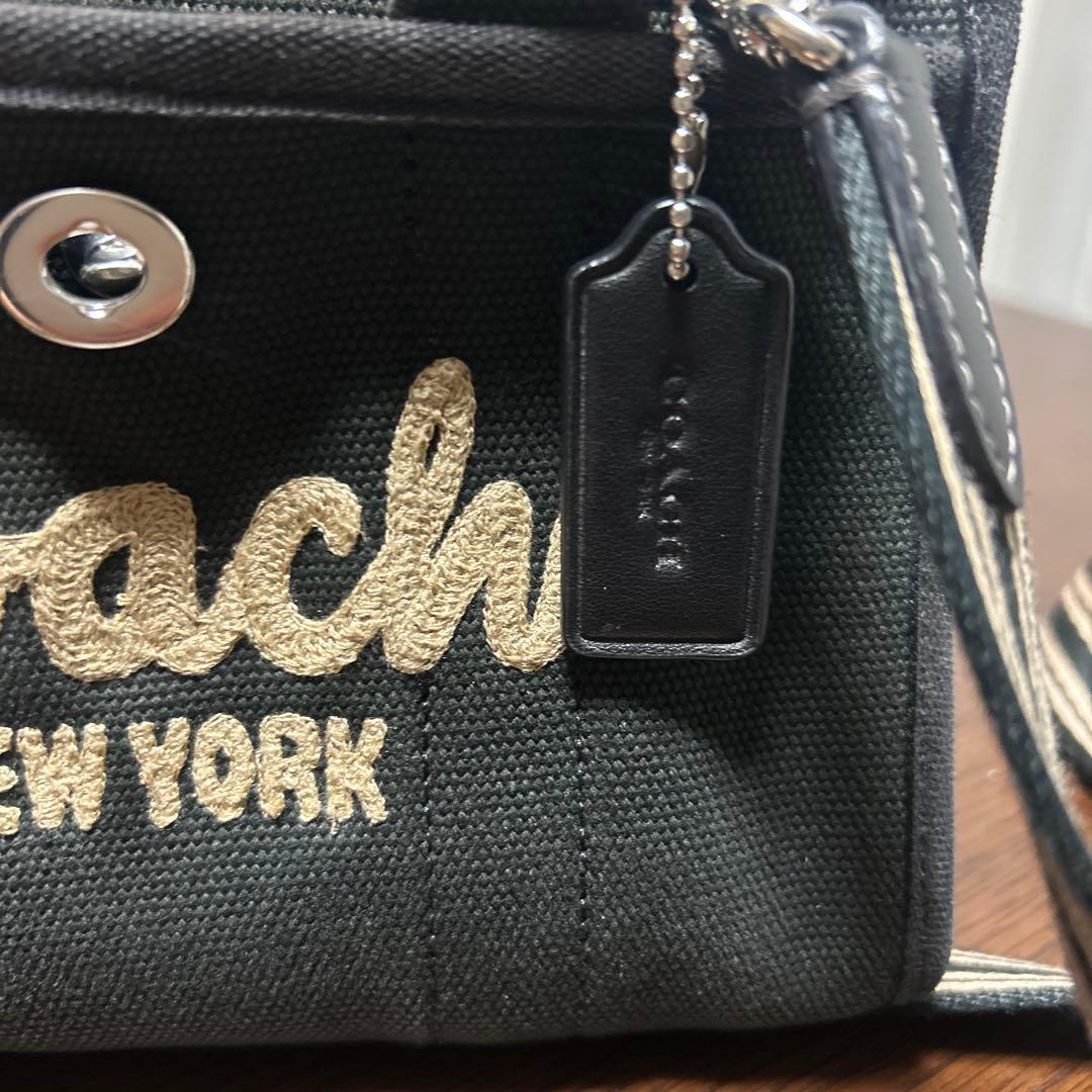 Coach ブラック ２wayショルダー＆トート